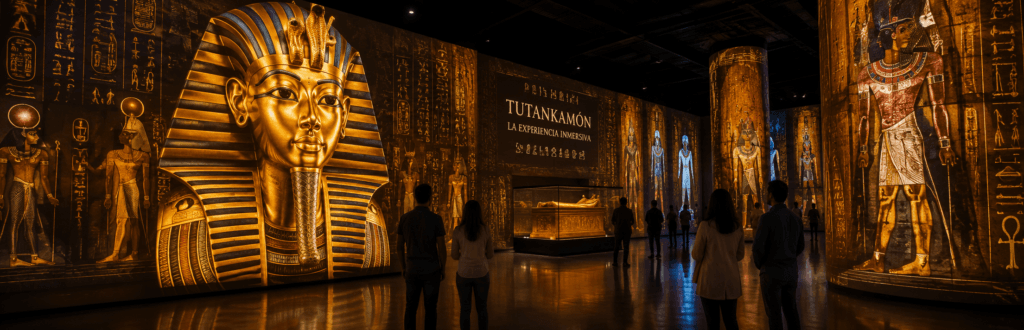 Tutankamón la experiencia inmersiva en Buenos Aires