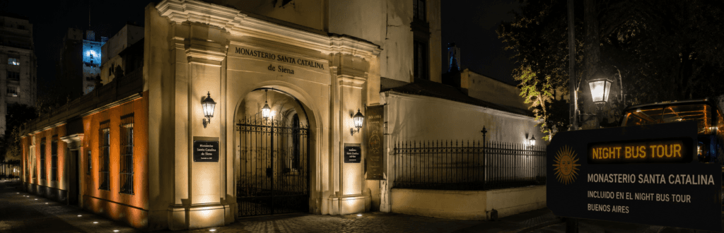 Monasterio Santa Catalina incluido en el Night Bus Tour Buenos Aire