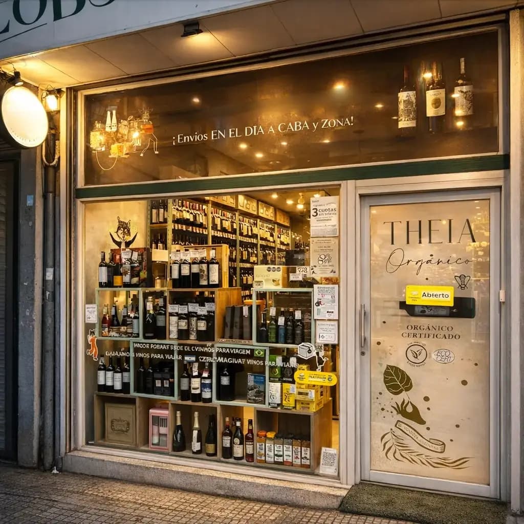 Loja de vinhos em Buenos Aires