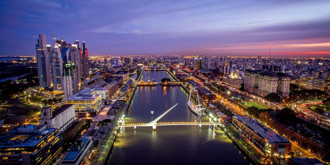 Puerto Madero à noite
